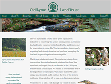 Tablet Screenshot of oldlymelandtrust.org